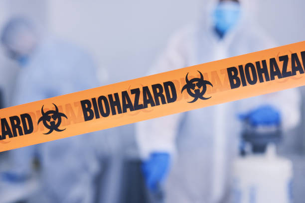 Professional Biohazard Cleanup technician working in Issaquah, WA